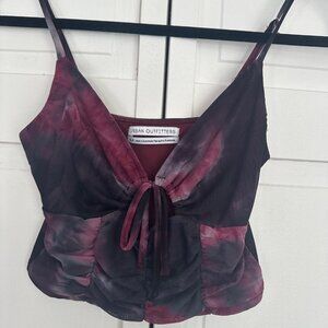 Urban Outfitters Purple Mesh Cami Size Small
